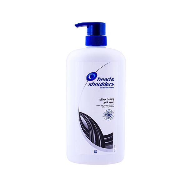 Head And Shoulders Charcoal Detox Silky Black Hair Shampoo 1000Ml